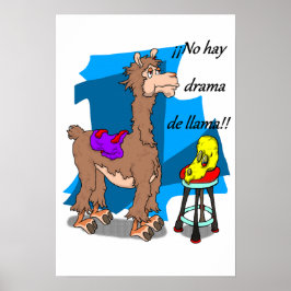 Nee, geen hooidrama de lama! 2 poster