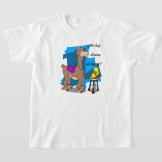 Nee, geen hooidrama de lama! 2 t-shirt