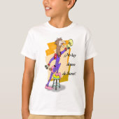 Nee, geen hooidrama de lama! 3 t-shirt (Voorkant)