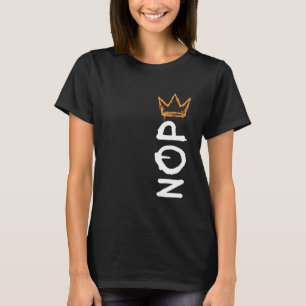 Nee Geen Koningen Amerika Democratie Anti-Trump I T-shirt