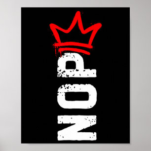 Nee Geen Koningen Protestbord Grappig Anti-trump 4 Poster