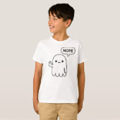 Nee Geest | Grappig Minimaal Kinder T-Shirt (Voorkant volledig)