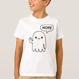 Nee Geest | Grappig Minimaal Kinder T-Shirt