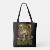 Nee. Grumpy Toad Tote Bag (Achterkant)