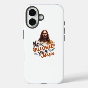Nee Halloween Ja Jesus iPhone 16 Hoesje