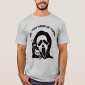 NEE, HANG JIJ EERST OP! T-SHIRT (Voorkant)