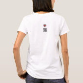 Nee, het deed geen pijn t-shirt (Achterkant)