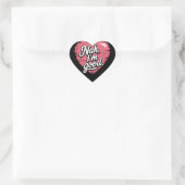 Nee, het gaat goed Anti Valentijnsdag Grappig Alle Hart Sticker (Tas)