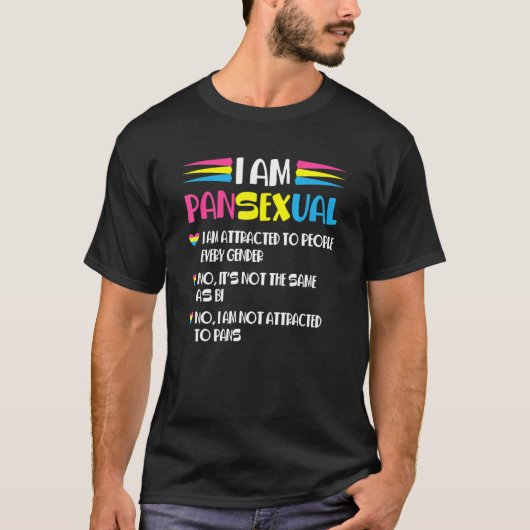 Nee, het is niet hetzelfde als Bi Gay Prid. T-shirt (Voorkant)