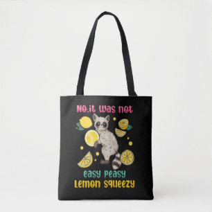 Nee, het was niet makkelijk Peasy Lemon Squeezy Tote Bag