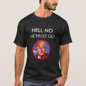 NEE, HIJ MOET EEN ANTI DONALD TRUMP SHIRT GAAN. (Voorkant)