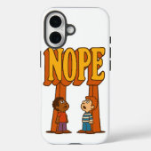 Nee Hoes voor Telefoon (Achterkant)
