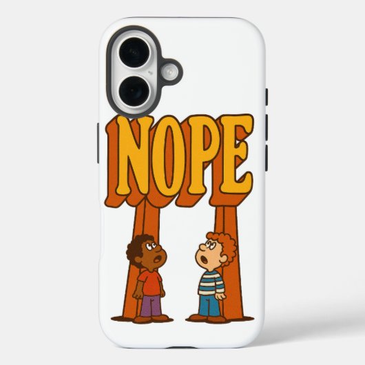 Nee Hoes voor Telefoon (Achterkant)