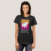 Nee hoor Kat Nee hoor T-shirt (Voorkant volledig)