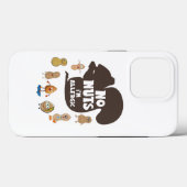 Nee, ik ben allergisch pinda Allergy Bewustheid Case-Mate iPhone Case (Achterkant (horizontaal))