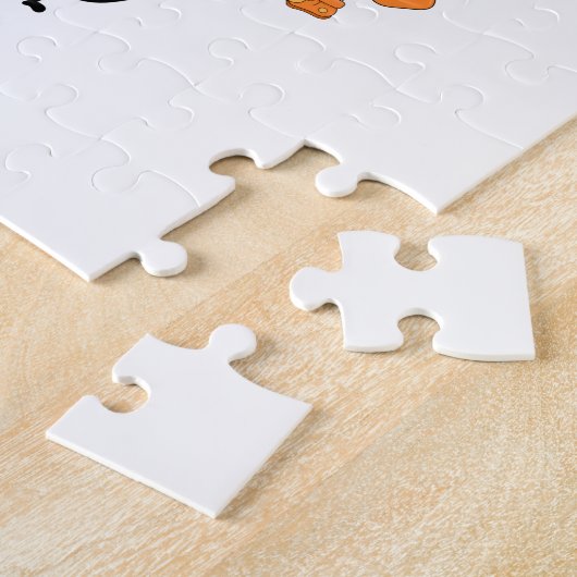 Nee, ik ben allergisch pinda Allergy Bewustheid Legpuzzel (Zijkant)