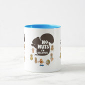 Nee, ik ben allergisch pinda Allergy Bewustheid Mok (Midden)