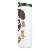 Nee, ik ben allergisch pinda Allergy Bewustheid Thermosbeker (Geroteerd rechts)