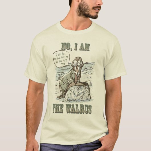 Nee, ik ben de Walrus T-shirt (Voorkant)