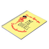 nee ik digas que me quieres demuestramenlo notitieboek (Linkerzijde)