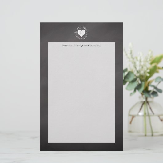 Nee, ik hou meer van je briefpapier (Staand voorkant)