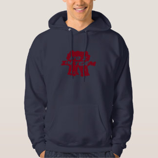Nee, ik in de Hoody van Team Mannen