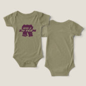 Nee, ik in Team Baby Kleding (Ontwerp Voorkant & Achterkant)