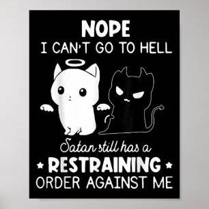 Nee, ik kan niet naar de hel, Satan heeft nog een Poster