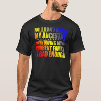 Nee, ik ken mijn anekie niet t-shirt