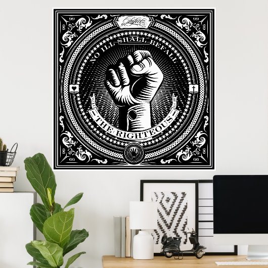 Nee, ik sla de juiste afdruk af poster (Thuiskantoor)