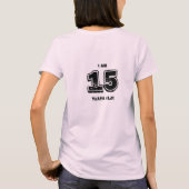 Nee, ik wil geen kinder menu t-shirt (Achterkant)