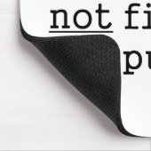 Nee, ik zal uw computergeek nerd Tech Gift niet he Muismat (Hoek)