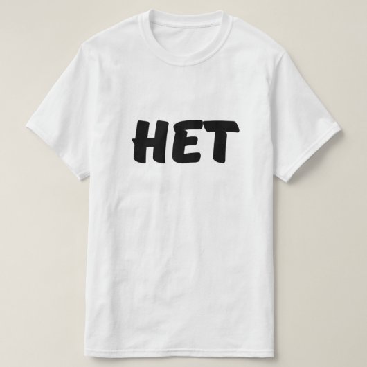 Nee in het Russisch - Н е т T-shirt (Design voorkant)