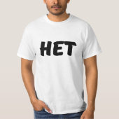 Nee in het Russisch - Н е т T-shirt (Voorkant)
