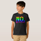Nee, is volledige zin Sticker T-shirt (Voorkant volledig)