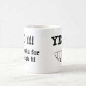 NEE! JA!!!  - een tweezijdige mok (Center)