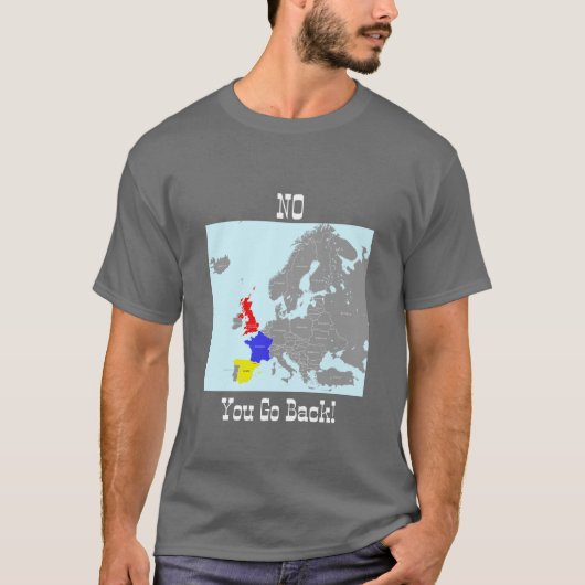 Nee, je gaat terug naar het T-shirt (Voorkant)
