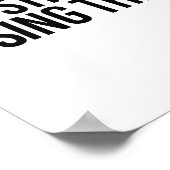 Nee, je kunt mijn rechten niet nemen... ik gebruik poster (Hoek)