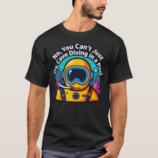 Nee, je kunt niet zomaar grotduiken in een zwembad t-shirt