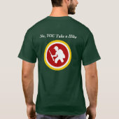 Nee, je neemt een heek. t-shirt (Achterkant)