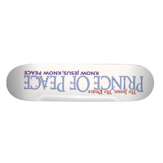 Nee Jezus, geen vrede. linkshandig Persoonlijk Skateboard