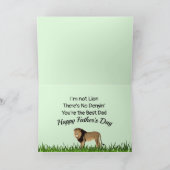 Nee, jij bent de beste vader - Vaderdag Kaart (Binnen)
