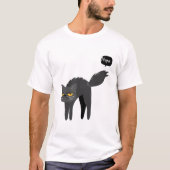 Nee kat meme T-shirt (Voorkant)