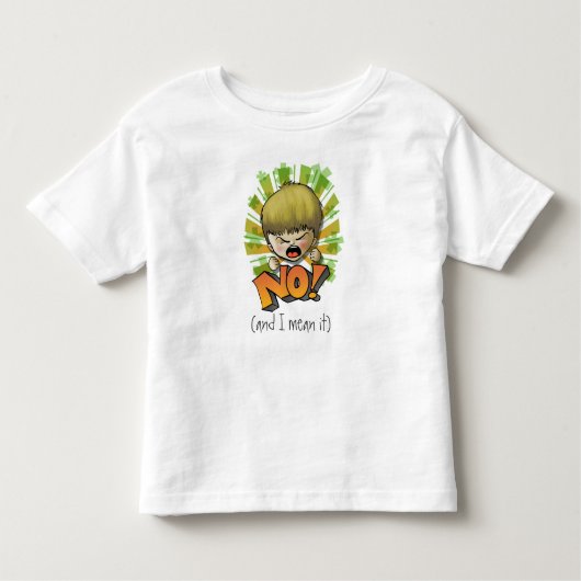 NEE! KINDER SHIRTS (Voorkant)