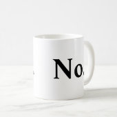 Nee. Koffiemok (Voorkant rechts)