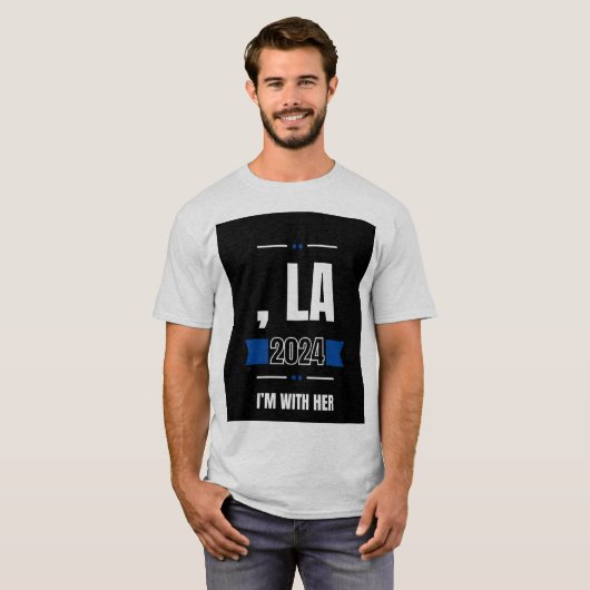 Nee, La! Ik ben bij haar T-shirt (Voorkant volledig)