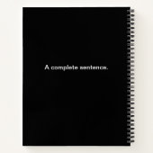 Nee, laptop. notitieboek (Achterkant)