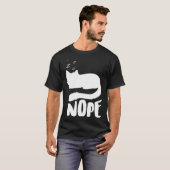 Nee Luie Kat T-shirt (Voorkant volledig)