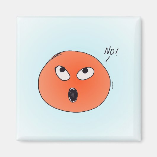 "Nee!" Magneet (Voorkant)