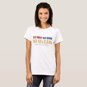 Nee, McCain. T-shirt (Voorkant volledig)